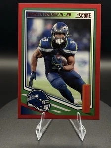 Score 2025 - Kenneth Walker III #297 Rosso - Foto 1 di 3