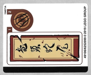 NEW LEGO - Sticker - Overwatch - Hanzo vs. Genji - Set 75971 - Picture 1 of 1