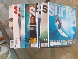 10 Oversize SURFER magazine Collector's Editions Very Good Condition - Picture 1 of 6