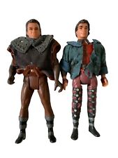 Vintage 1991 Kenner Robin Hood Prince of Thieves Will Scarlett Figures Lot of 2
