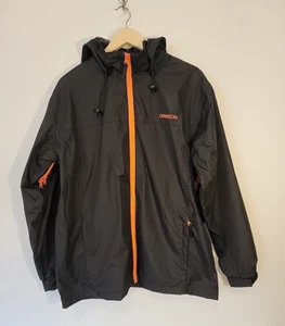 Chaqueta Gameday Sportswear ventilada negra naranja Oregon con capucha extraíble talla M - Imagen 1 de 11