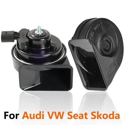 12V 110-125db Loud Waterproof Snail Horn For Mercedes Benz W212 W221 W205 W218 - Изображение 1 из 4