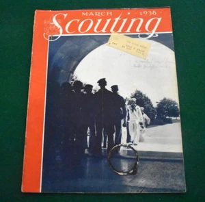 VINTAGE BOY SCOUT - REVISTA SCOUTING 1938 - MARZO - Imagen 1 de 4