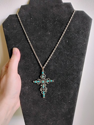 VETEMENTS Collana croce 23 pollici