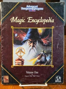 Magic Encyclopedia Vol 1 Advanced Dungeons and Dragons 2nd Ed - Picture 1 of 3