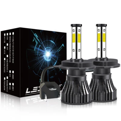 Faros LED de haz alto/bajo para Hino 145 165 185 258 268 338 H4 2X 9003 bombillas Foto 1 de 4