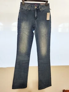 NYDJ Blue Denim Mini Bootcut  New Size 0 - Picture 1 of 5