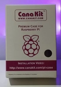 BRAND NEW - Cana Kit - Premium Case for Raspberry Pi - CLEAR - Photo 1/2