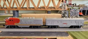 Lionel Sante Fe 2243, 2243c, AB With Original 2243P Box Tested And Working - Picture 1 of 17