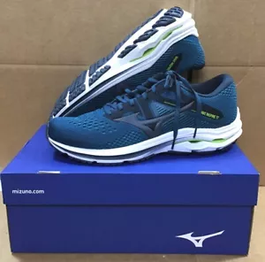 Mizuno Mens Wave Inspire 17 Harbor Blue India Ink Running Shoes - Picture 1 of 6