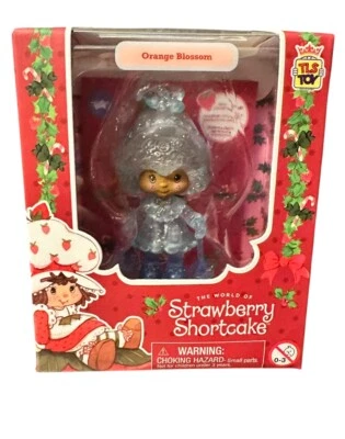 Minifigura Strawberry Shortcake Orange Blossom Holiday Cheebee TLS Chase Nueva Foto 1 de 4