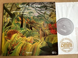 A66257 Villa Lobos Bachianas 1 & 5 Bach Preludes & Fugues Pleeth Cello Octet - Picture 1 of 2