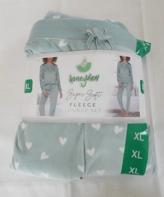 Honeydew 女士丝绒休闲套装 Prickly Pear XL 码 — 第 1/4 张图片