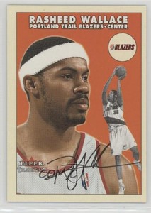 2000-01 Fleer Tradition Glossy Rasheed Wallace #60