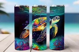 Sea Turtle Insulated 20oz Skinny Travel Tumbler - Picture 1 of 1