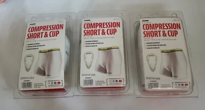 Lot of 3 Franklin Sports Youth Cup (Size XS) W/ Compression Short - Superior  - Image 1 of 3