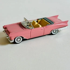 1957 Solido Cadillac Eldorado Biarritz Convertible 1/43 Diecast Pink France - Picture 1 of 7