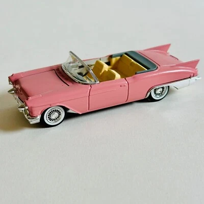 1957  Solido Cadillac Eldorado Biarritz Convertible 1/43 Diecast Pink France - Image 1 of 4