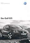 Brochure VW price list Golf GTI from 5.2007 YV1