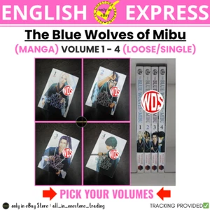 The Blue Wolves of Mibu Volumen 1 2 3 4 Manga Versión en Inglés - Elige Tu Volumen - Imagen 1 de 7