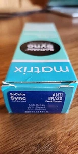 MATRIX SOCOLOR Sync Anti-Brass Fast Toner Pre-Bonded NEW old stock - Picture 1 of 1