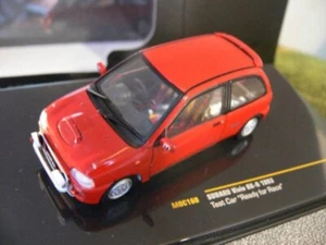 1/43 Ixo Subaru Vivio RX-R 1993 coche de prueba listo para carrera MOC160 - Imagen 1 de 1