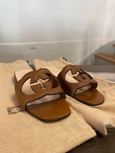 Gucci Interlocking GG Sandalen Schuhe - Bild 1 von 6
