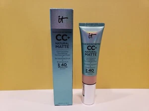 It Cosmetics~CC + Natural Matte Pore Refining Coverage Cream~FAIR LIGHT 05/26 - Picture 1 of 3