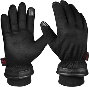 Handschuhe Winddicht Wasserdicht Thermo Touchscreen Gloves Schwarz OZERO Winter Warm - Bild 1 von 6