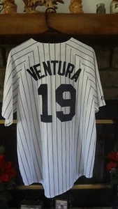 ROBIN VENTURA  AUTOGRAPHED XL MAJESTIC BASEBALL JERSEY NEW YORK YANKEES  - Picture 1 of 7