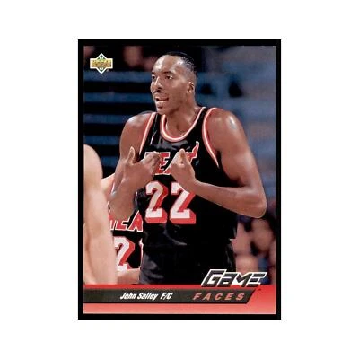 1992 Upper Deck John Salley Basketball Cards #497 - Image 1 of 3