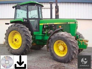 John Deere 4050 4250 4450 4650 4850 Traktor Service Reparatur & Werkstatthandbuch. - Bild 1 von 1