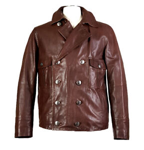 Louis Vuitton Leather Outer Shell Brown Coats, Jackets & Vests for 