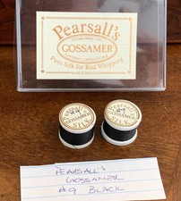 Pearsall's Gossamer Threads - Fly Fishing Trout #9 - Black