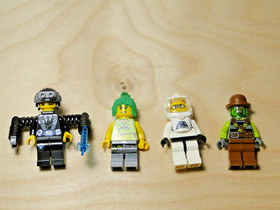 Lego Ultra Agents Toxikita Minifigures 70163 Meltdown Retox Scientist Curtis