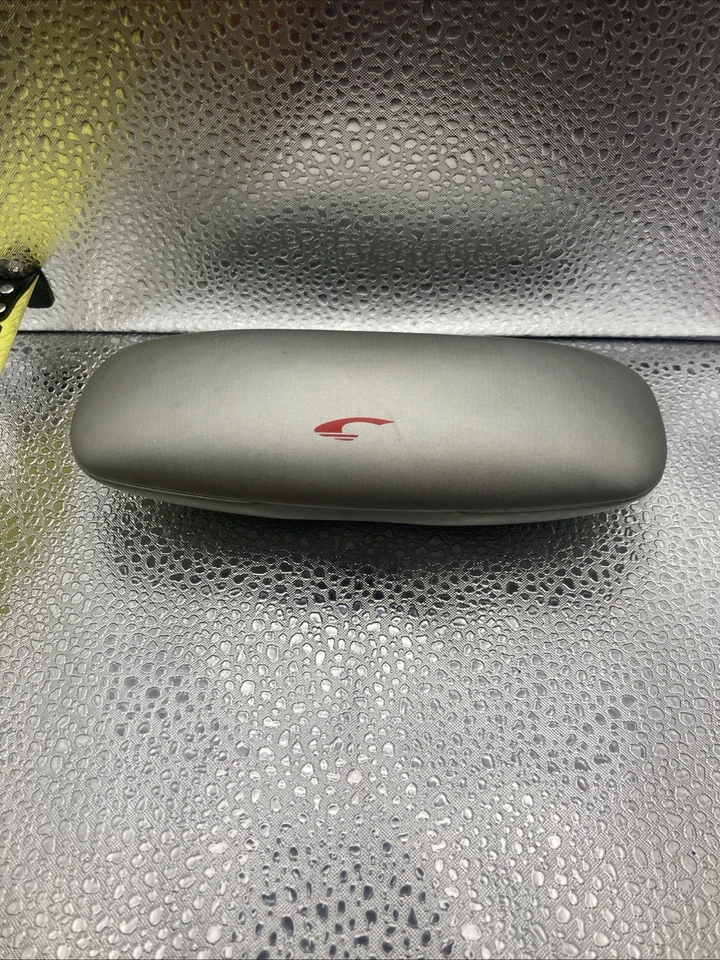 Carrera Sunglasses Eyeglasses Case Silver Hard Case Small Clamshell Vintage - Image 1 of 4