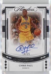 Actualización 2023-24 Panini impecable 2022-23 borrador gemas firmas/25 Chris Paul automático - Imagen 1 de 3