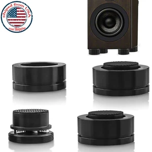 4pcs HiFi Audio Equipment Speaker Stand Feet Ceramic Ball Shock Absorber Pads - Picture 1 of 10
