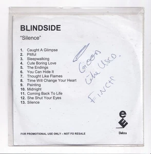 (LR479) Blindside, Silence - DJ CD - Imagen 1 de 2