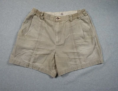 Pantalones Cortos De Colección The Territory Ahead Para Hombre Medianos Beige Caqui Plisados Exterior Foto 1 de 4