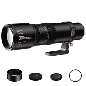 TTArtisan 500mm F6.3 Telephoto Lens Full Frame for E/Z/RF/L/EF/F/X/GFX mount - Picture 1 of 9