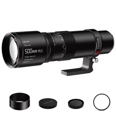 TTArtisan 500mm F6.3 Telephoto Lens Full Frame for E/Z/RF/L/EF/F/X/GFX mount - Image 1 of 4