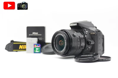[ N MINT] Nikon D5300 24.2MP DSLR Camera w/ AF-S 18-55mm GII Shutter Count 10001 - Image 1 of 4
