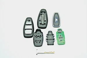 Original Ford Fiesta/Kuga 3 Tasten Fernbedienung Smart Schlüsselanhänger RF GETESTET 7S7T-15K601-EF - Bild 1 von 16