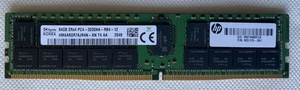 Hynix HP 64GB DDR4 3200Mhz PC4-25600 RAM Memory 288-Pin ECC RDIMM HMAA8GR7AJR4N - Picture 1 of 2