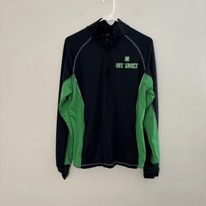 Get Lucky Damen kleiner schwarzer Langarm sportlicher Pullover 7K Finisher E5 - Bild 1 von 8