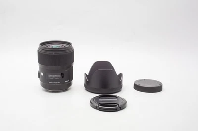 Sigma ART 35mm f/1.4 F1.4 DG Auto Focus Lens, For Canon EF Mount - Image 1 of 4