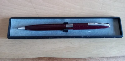 Vintage Sheaffer White Dot  Burgandy 330 Pencil-boxed - Image 1 of 4