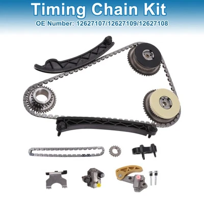 Timing Chain Kit for Chevrolet Equinox Traverse Camaro Malibu No.12627107 1 Set - Image 1 of 4