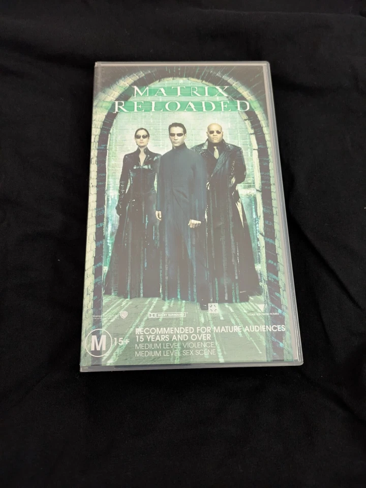Matrix Reloaded - VHS - Keanu Reeves - Image 1 of 1
